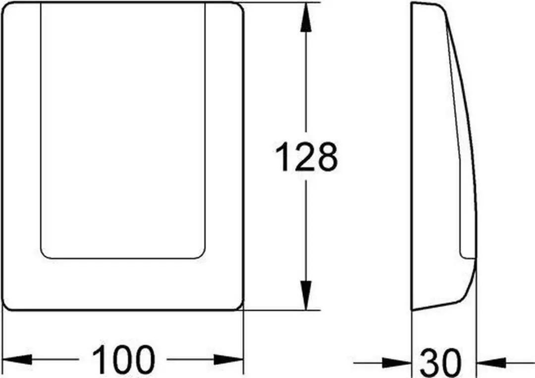 Grohe 43048SH0 Bedieningspaneel Urinoir - Wit - afbeelding 4 van 6