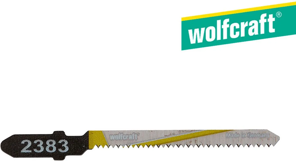 Wolfcraft Decoupeerzaagblad HCS T-schacht 2383000 - 2 Stuks
