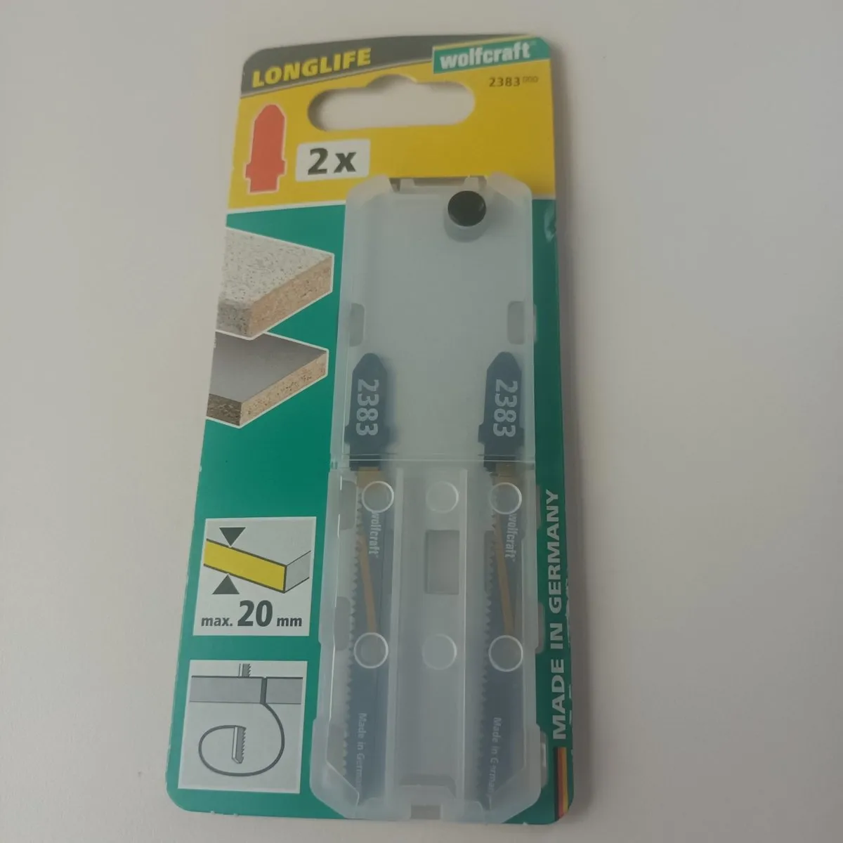 Wolfcraft Decoupeerzaagblad HCS T-schacht 2383000