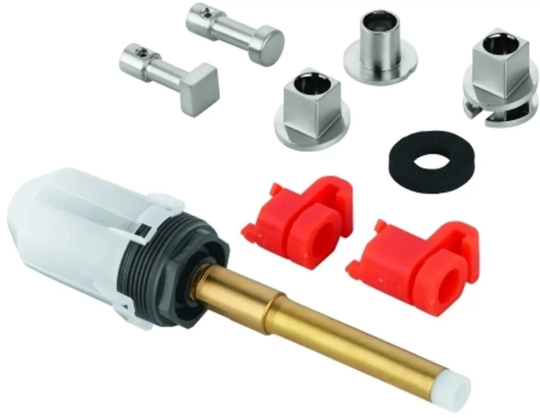 GROHE Omschakeling v.inbouw ééngreeps mengkraan bad, 25mm, supersteel, 48444DC