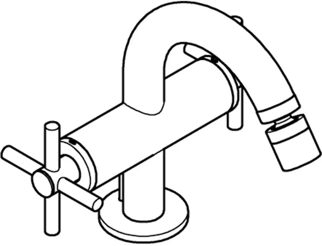 Grohe Atrio Bidetmengkraan 24353DC0 - afbeelding 3 van 3