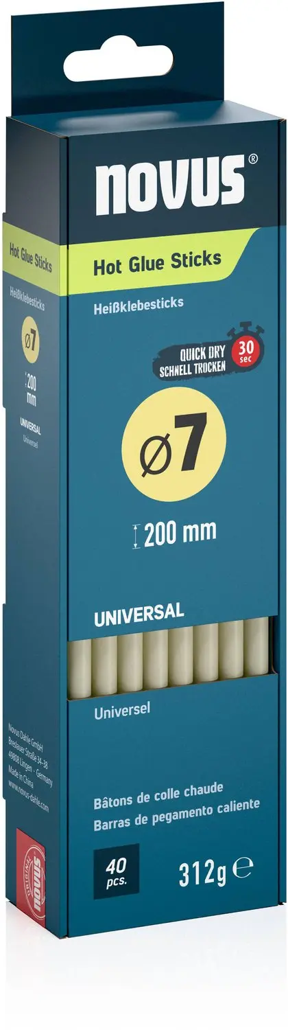 Novus Lijmpatronen 7 mm universeel