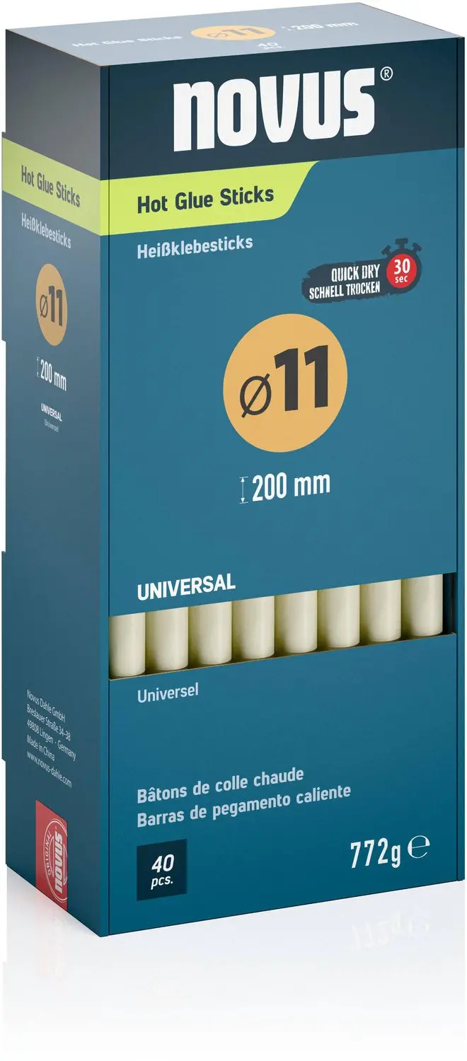 Novus Lijmpatronen 11 mm universeel