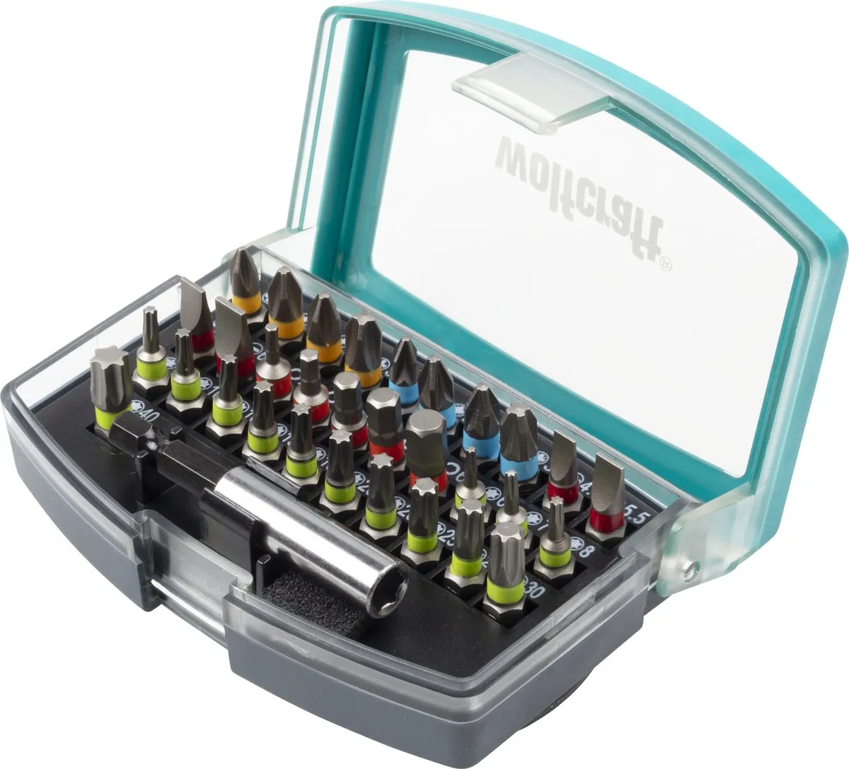 Wolfcraft Bitset 32-delig 2975000
