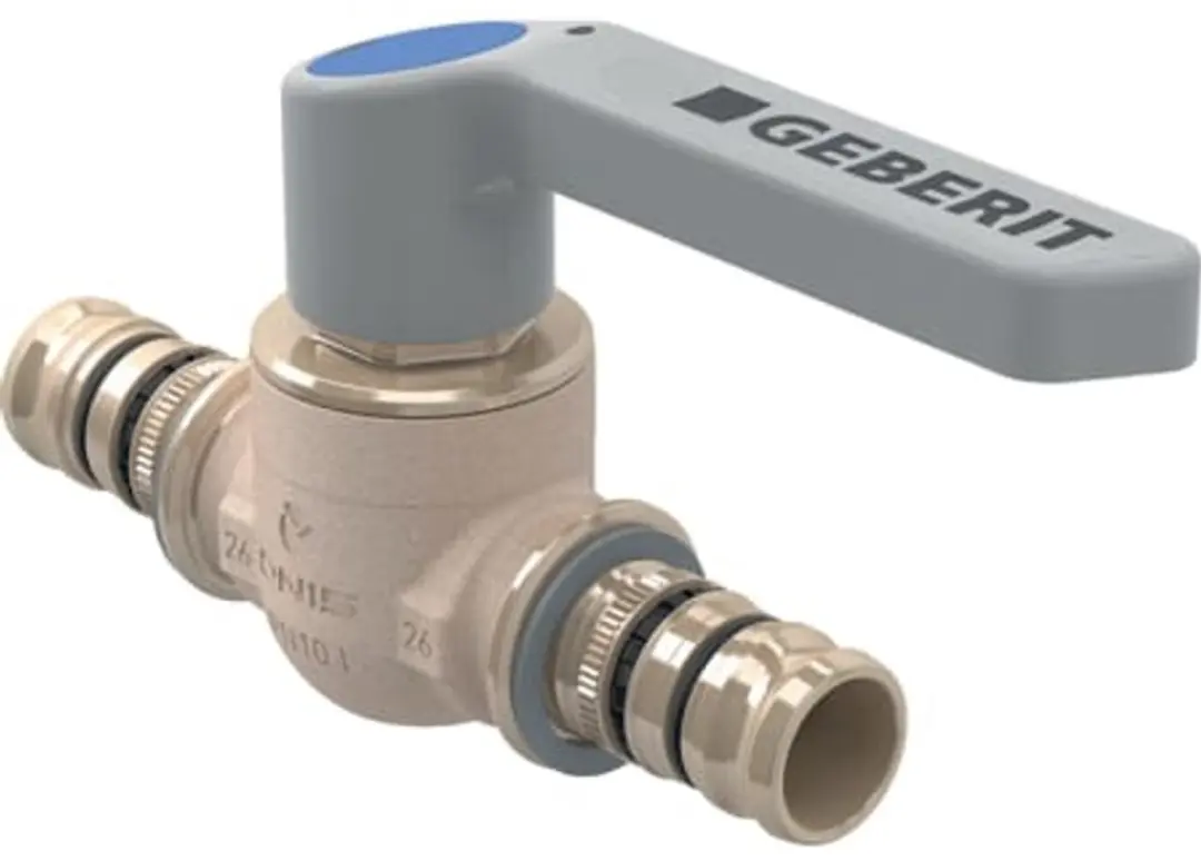 Geberit Mepla kogelkraan met bedieningshendel, DN 20, 603.020.00.2