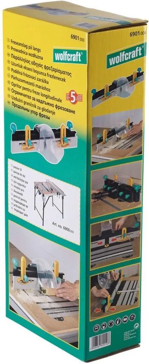 Wolfcraft Parallelle Freesaanslag MASTER cut 6901000
