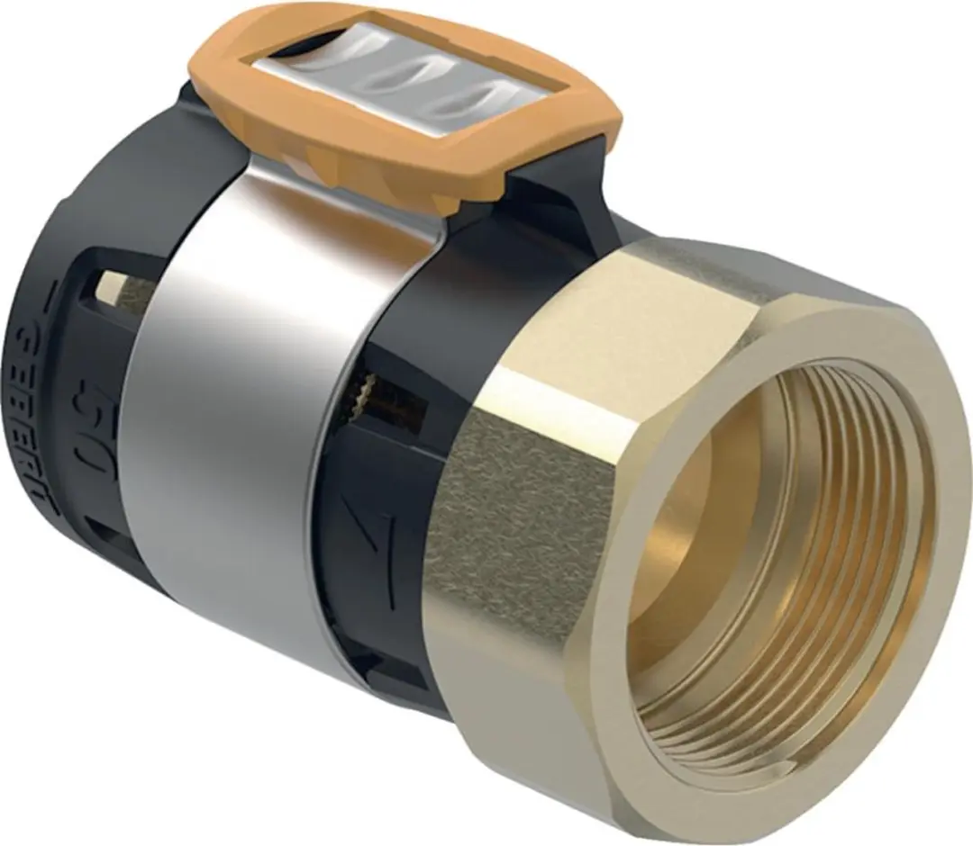 Geberit FlowFit Schroefbus 50mm - 1 1/2" - Siliciumbrons - afbeelding 3 van 3