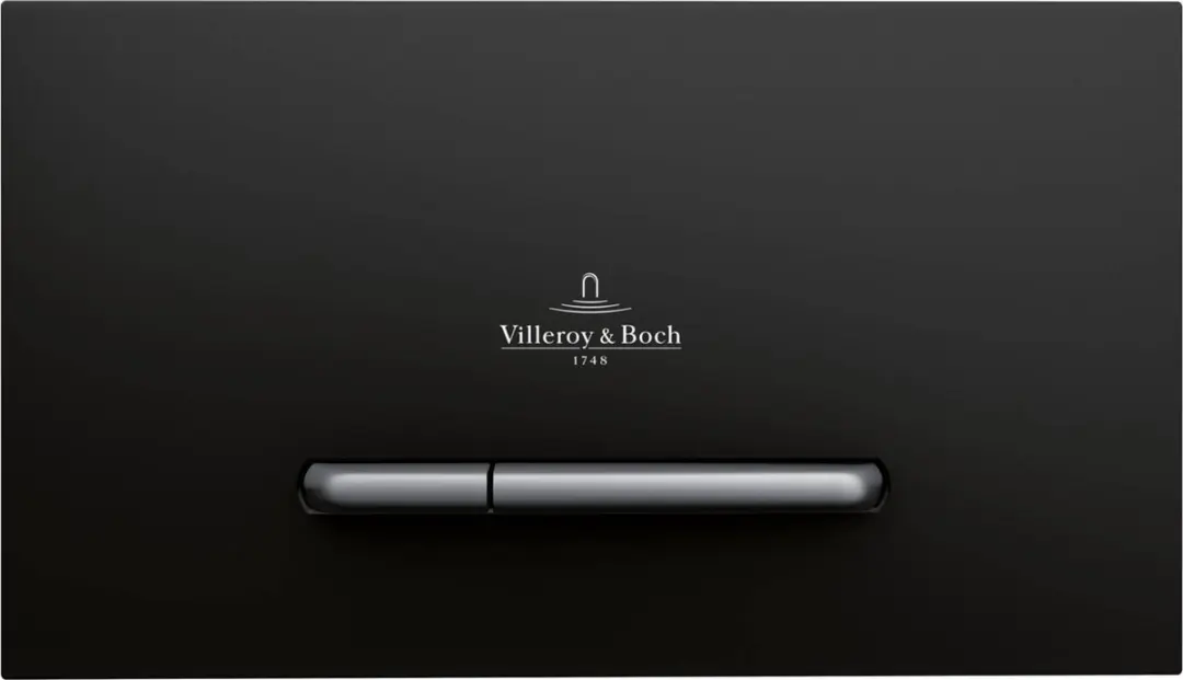 Villeroy & Boch ViConnect E300 Actuatorplaat 253x145mm Antraciet