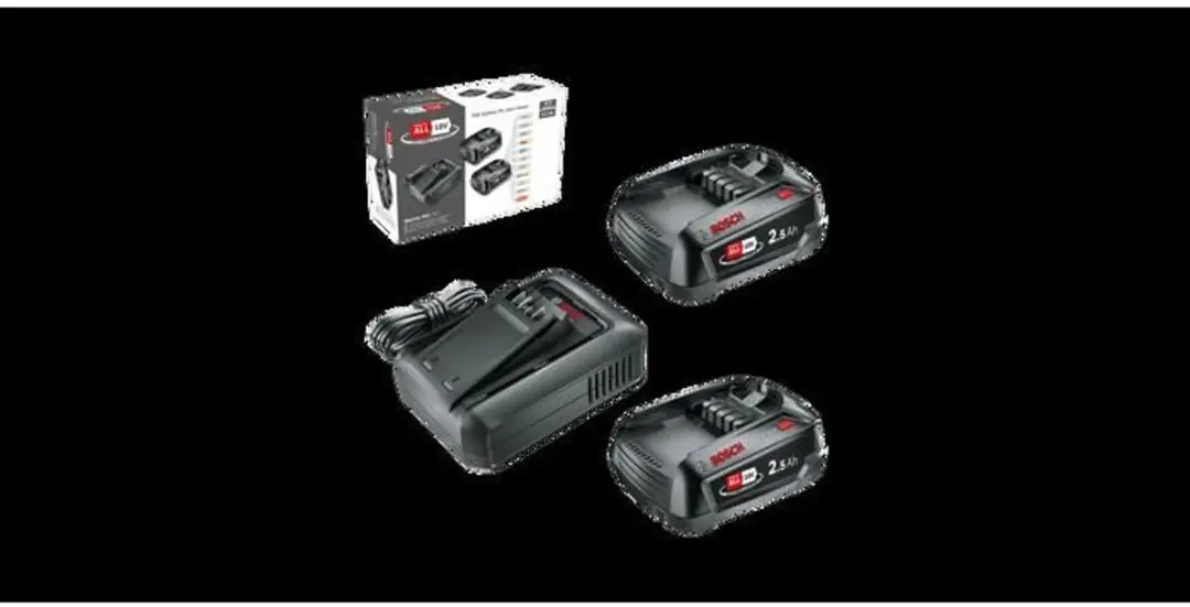 Bosch 18V Starter Set 2x 2.5Ah Accu + AL 18V-44 Lader - afbeelding 3 van 6