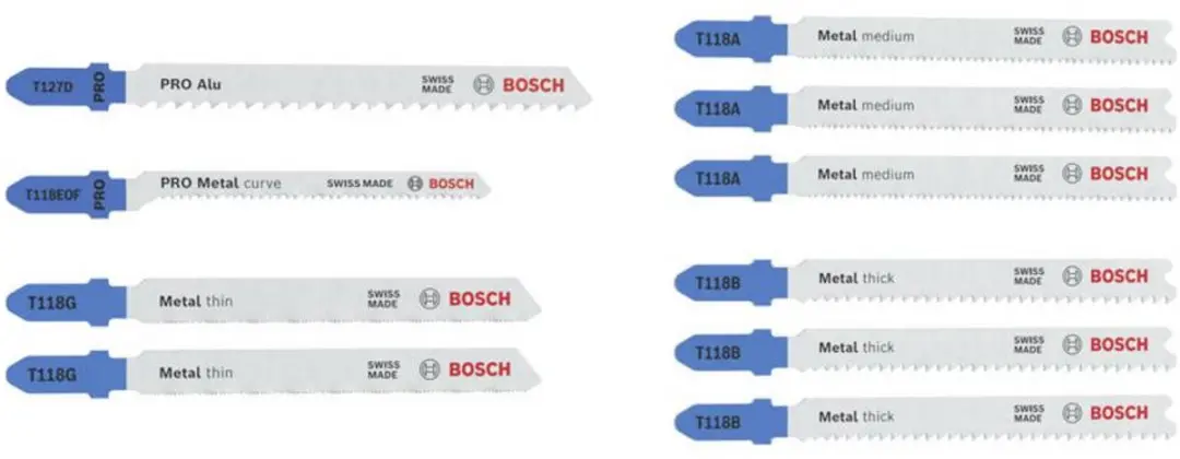 Bosch Professional RBB-10ER Decoupeerzaagbladset Metal Advanced