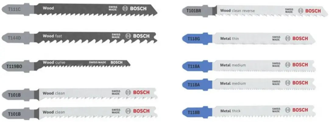 Bosch Decoupeerzaagbladset RBB-10ER Basic 10-delig