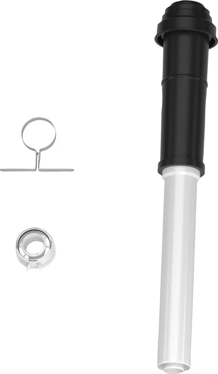 Bosch Afvoeraccessoire FC-Set60-C33x (boven) Basisbouwpakket C33x, zwart, d:60/1