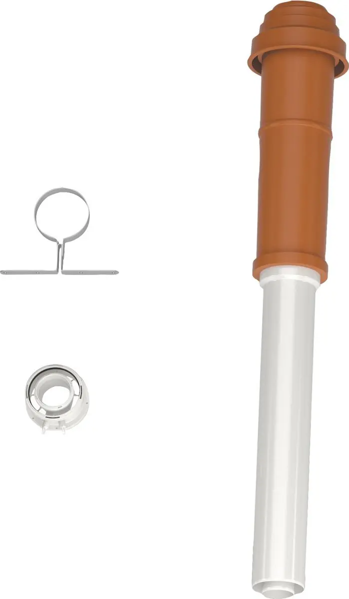Bosch Afvoeraccessoire FC-Set60-C33x (boven) Basisbouwpakket C33x, rot, d:60/100