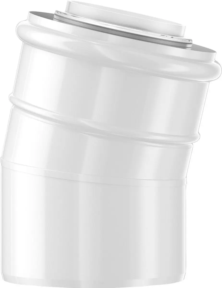 Bosch Afvoeraccessoire FC-CE60-15 Lucht-/afvoerbocht 15 Gr, d:60/100 mm, 7738112