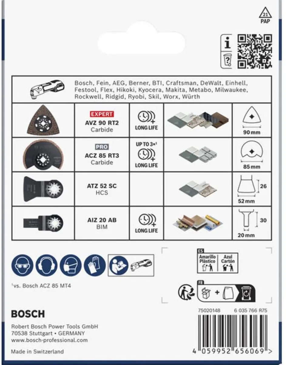 Bosch Professional Starlock Tegelset 2608669127 - afbeelding 2 van 5