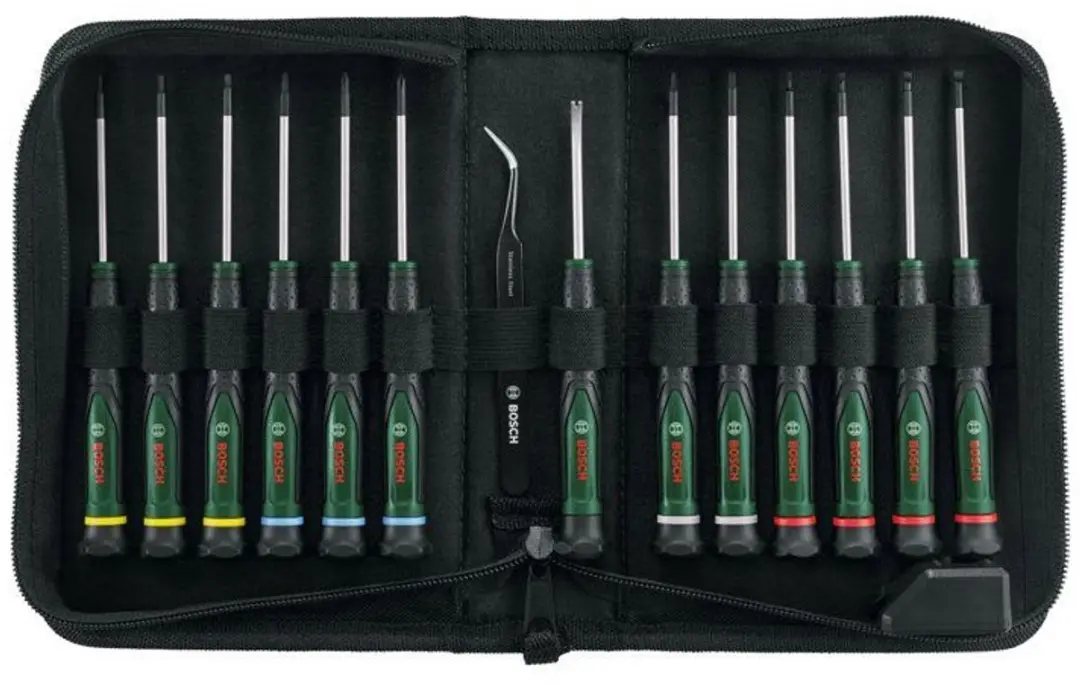 Bosch 1600A039J4 Precisieschroevendraaierset - 12-delig - afbeelding 6 van 6