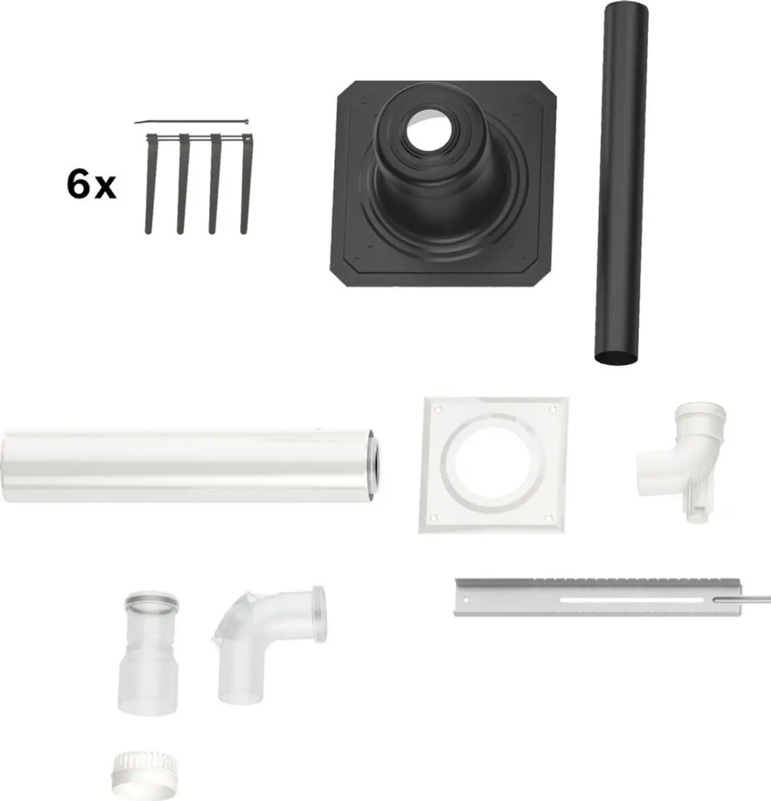 Bosch Afvoeraccessoires FC-Set60-B53 basisset B53, d:60, 7738112781