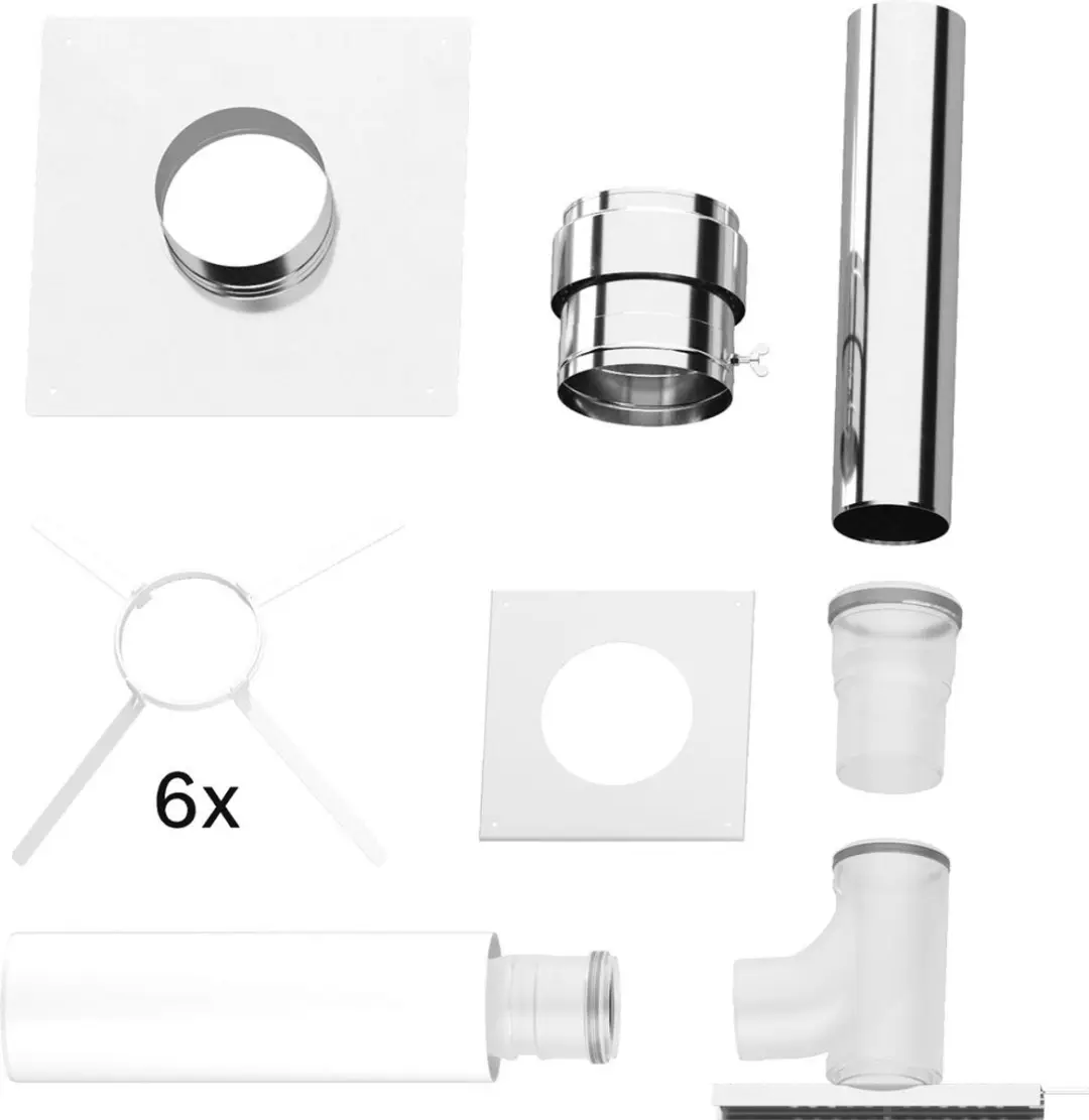 Bosch Afvoergasaccessoires FC-Set125-C93x Gbsatz cascade C93x in schacht, d:125m