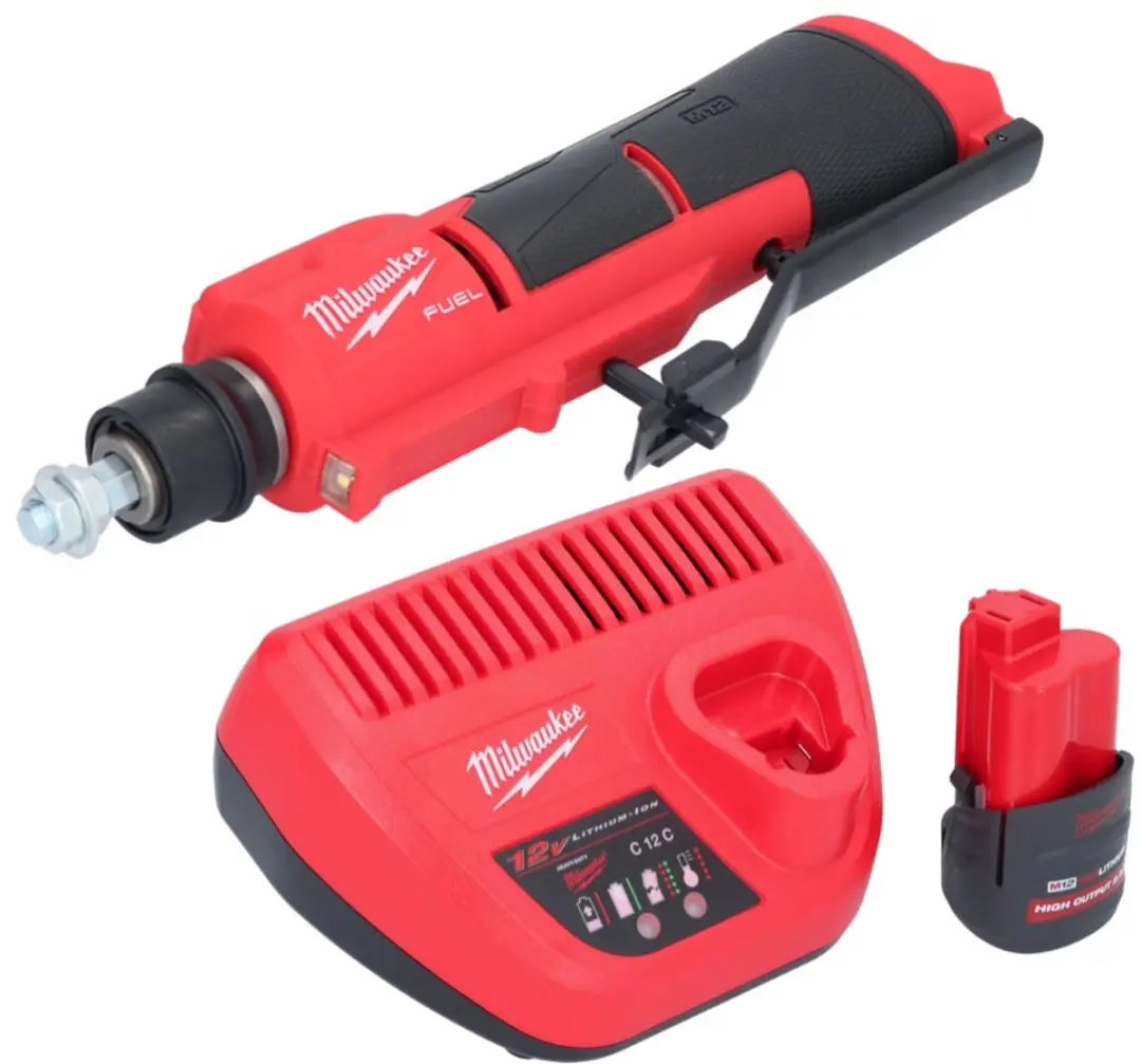 Milwaukee M12 FTB-251 Bandenkrabber 12V - 7/16" Hex Brushless - afbeelding 3 van 5