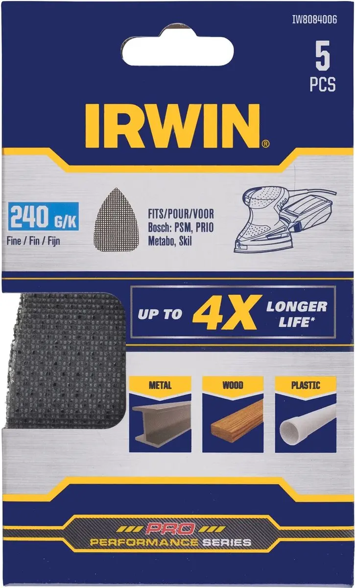 Irwin Schuurgaas K240 105x150mm - 5 Stuks - afbeelding 2 van 2