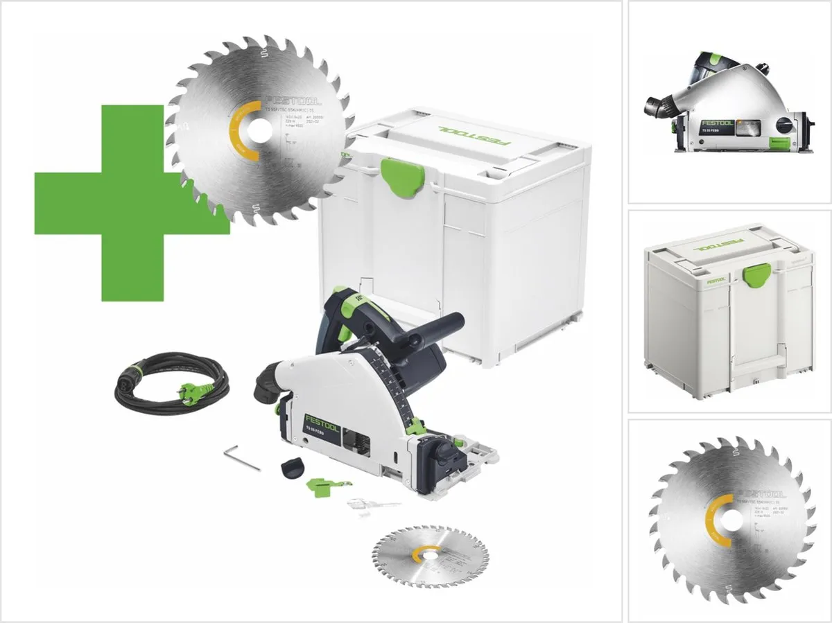 Festool TS 55 F-Plus Master Edition Invalcirkelzaag 1200W