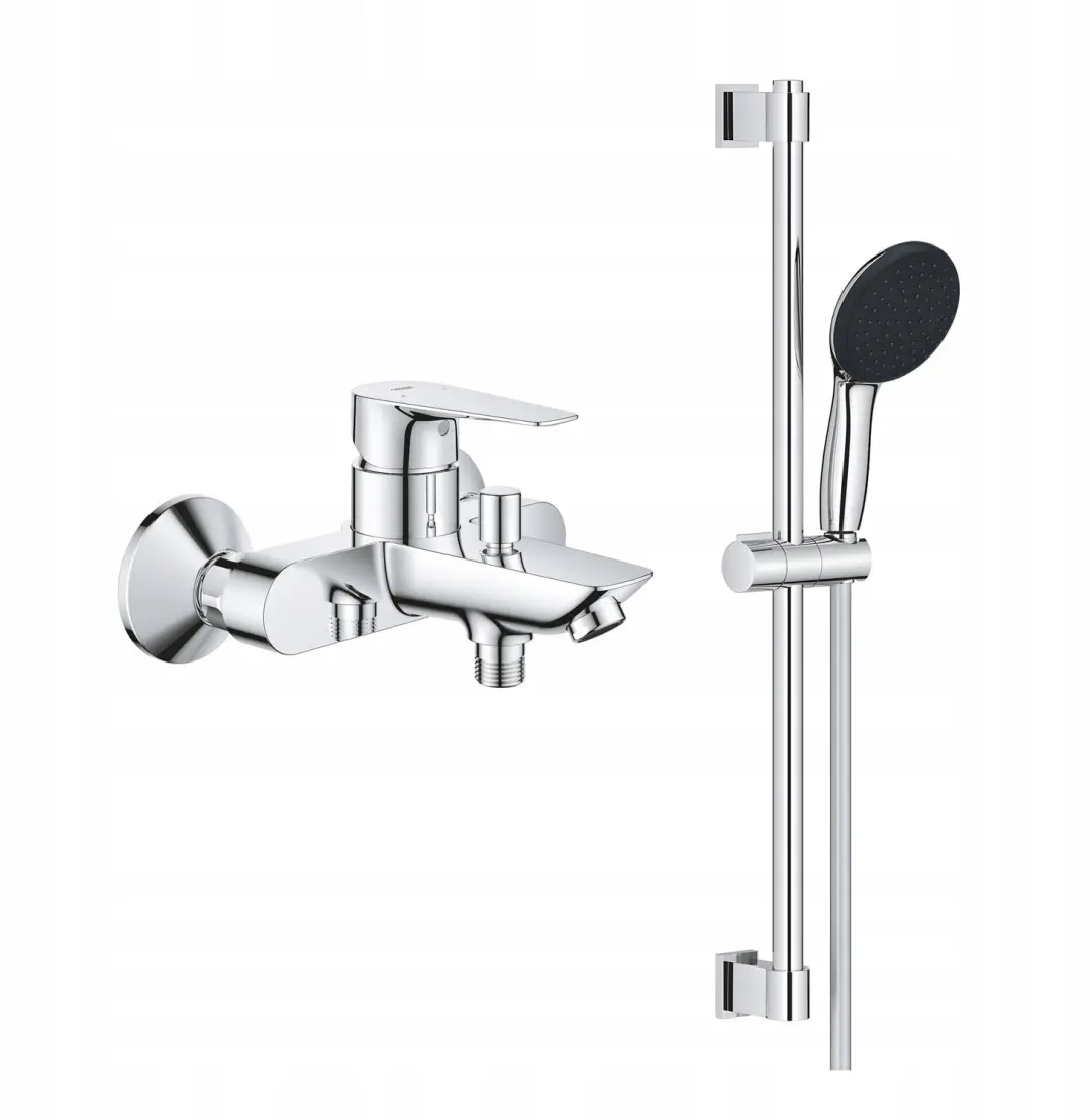 GROHE Douche & Badkraan Set met Handdouche en Stang