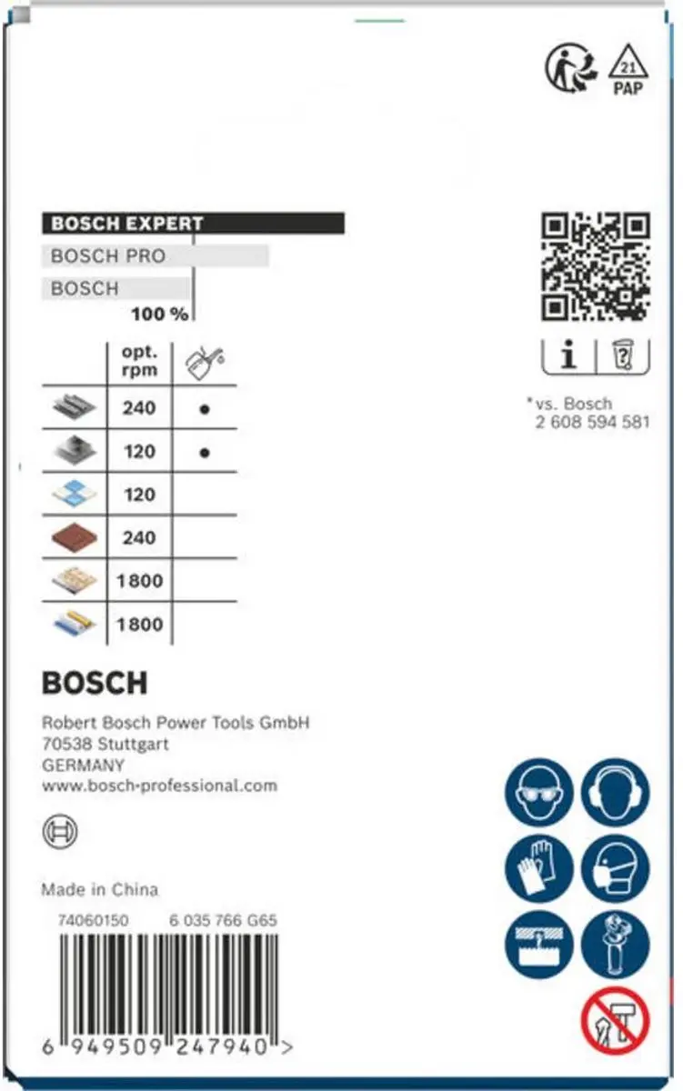 Bosch Professional Gatenzaag 73mm 2608901896