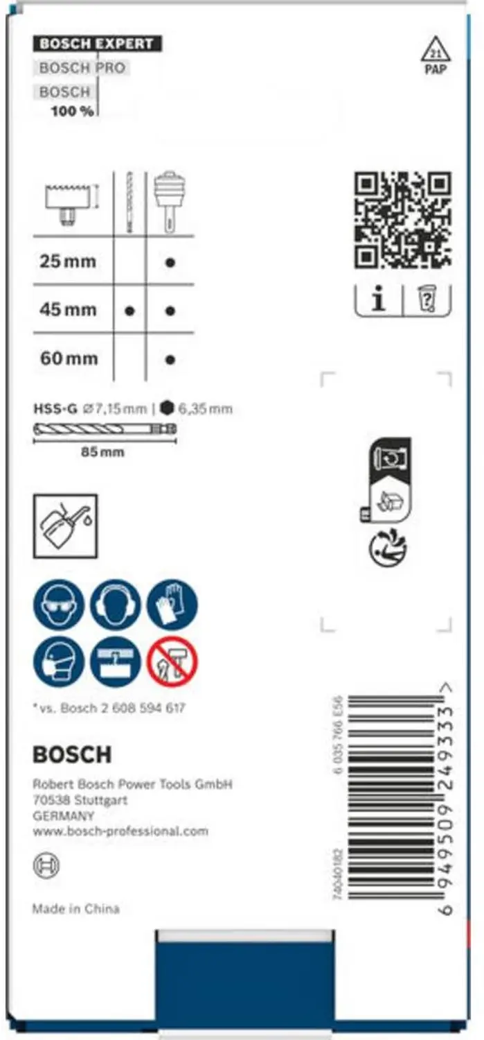 Bosch Professional 2608902035 Opnameschacht Gatenzaag