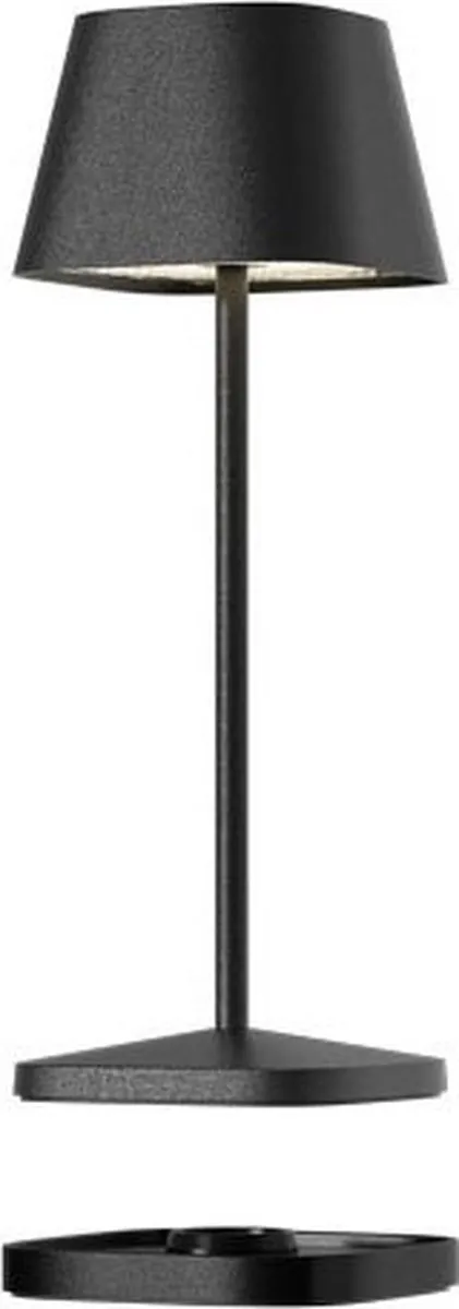 Villeroy & Boch Neapel Micro Oplaadbare Tafellamp - Zwart