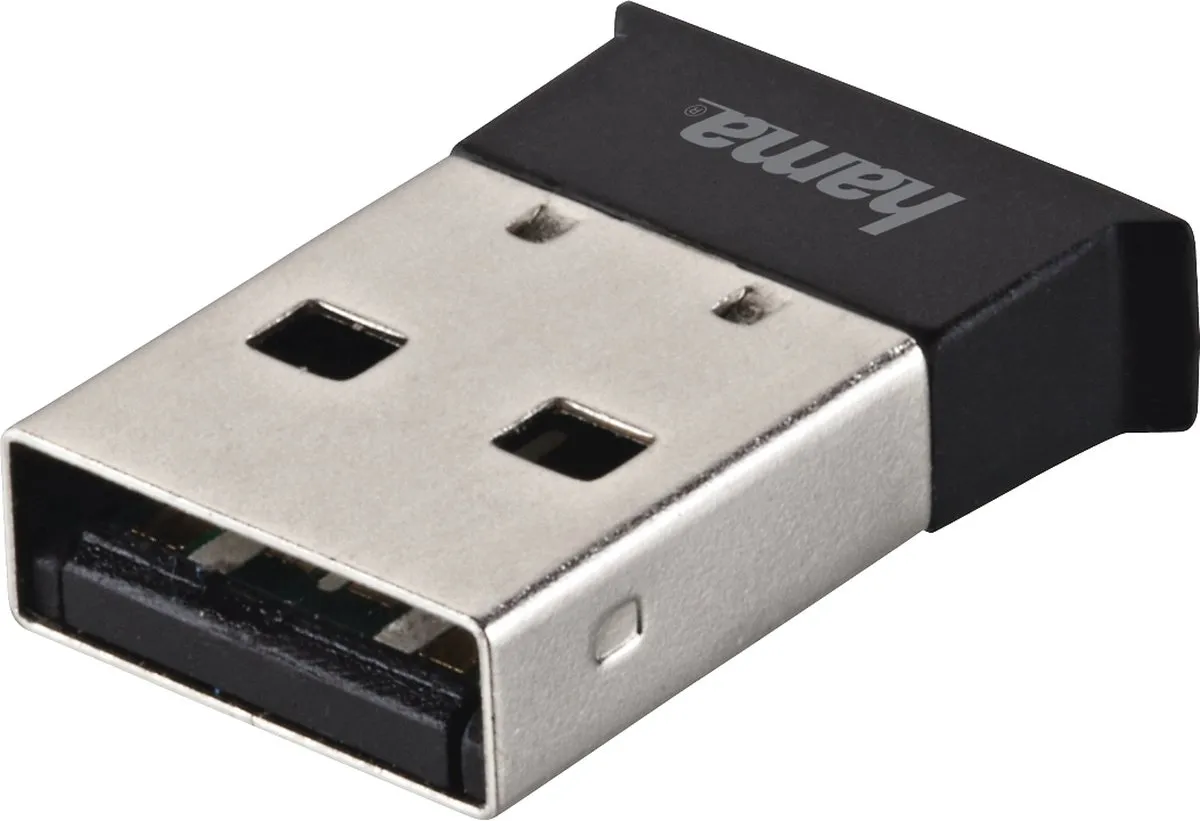 Hama Bluetooth 5.0 USB-adapter C2 - Zwart