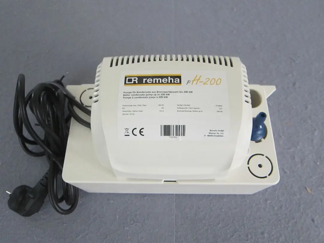 remeha Condensaatopvoerpomp pH200 voor neutralisatie-installaties type N, 776705