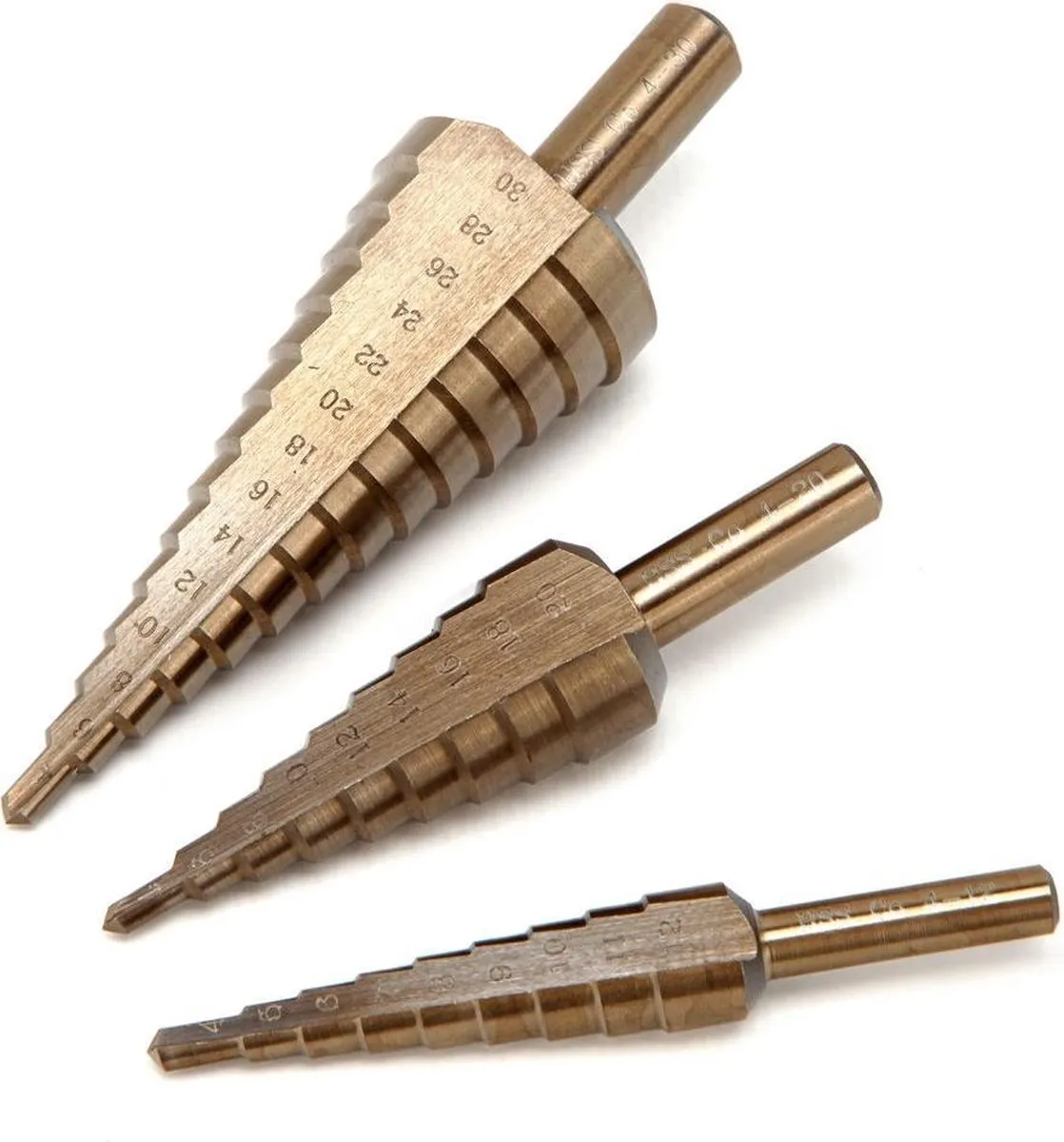 HBM 4-12mm HSS 5% Cobalt Trapgatboor