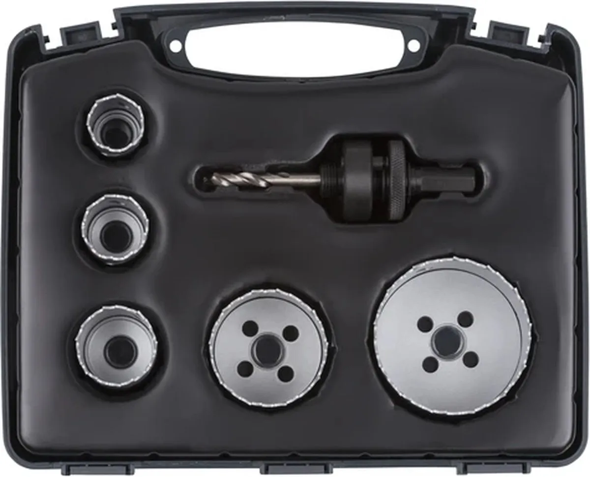 Wolfcraft BiM Gatenzaagset 6-delig 68mm - Sanitair