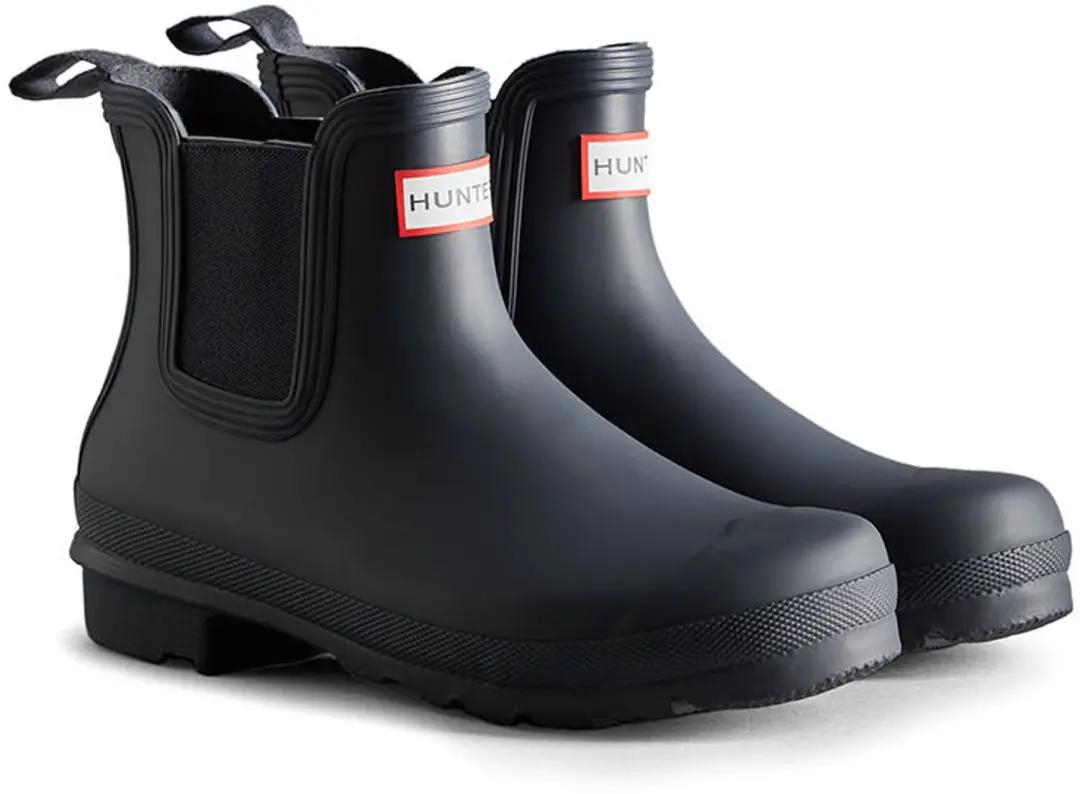 Hunter Original Chelsea Boots Blauw - afbeelding 2 van 6