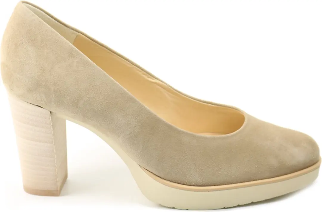 Paul Green 3777 Pumps - Wit/beige - Maat 40 - afbeelding 2 van 3