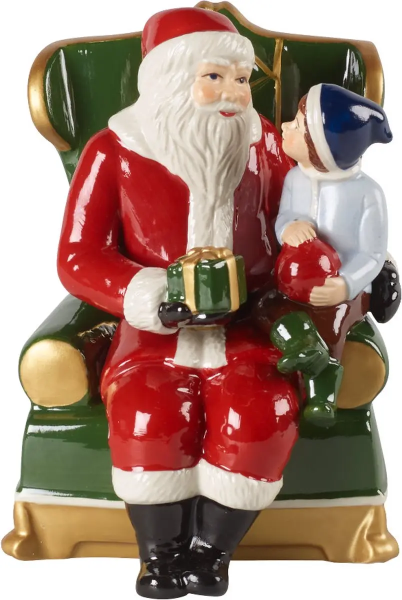 Villeroy & Boch Kerstman op Fauteuil