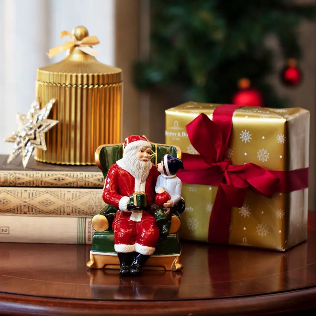 Villeroy & Boch Kerstman op Fauteuil - afbeelding 5 van 6