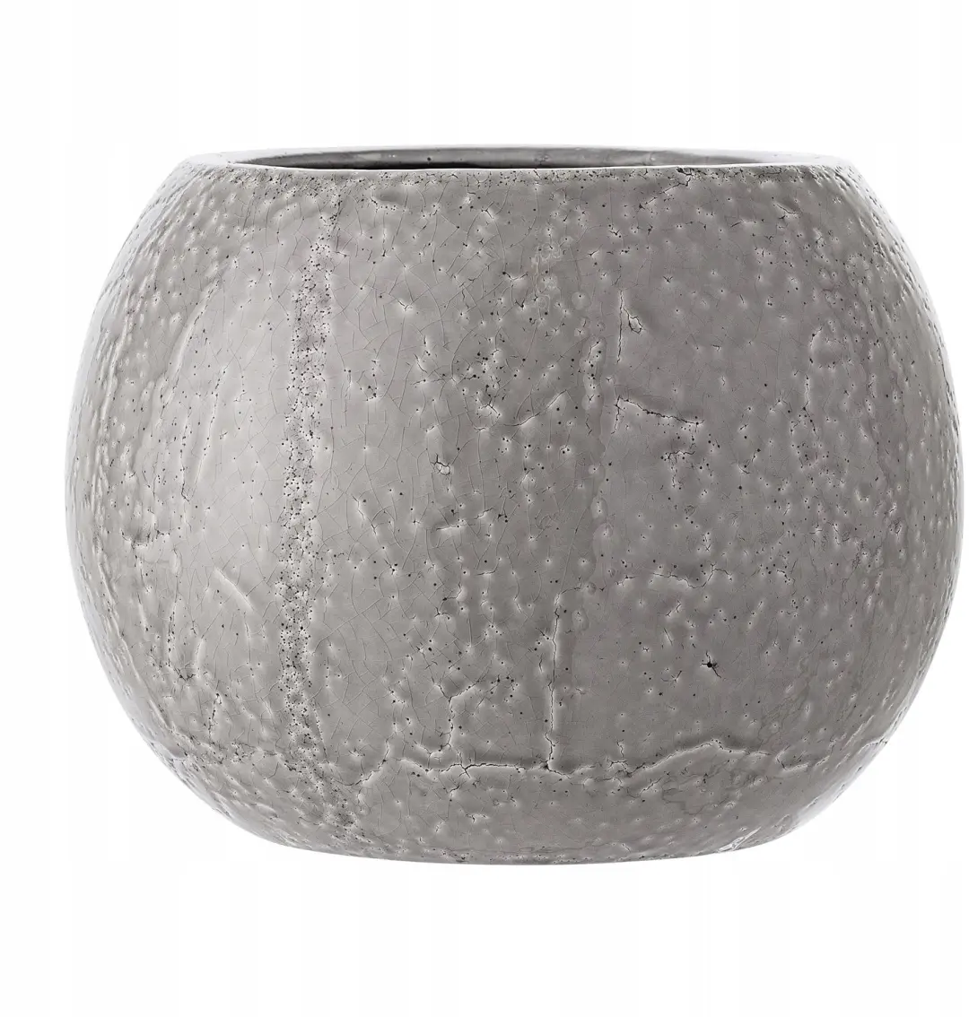Bloomingville Grijze Steen Keramiek Pot