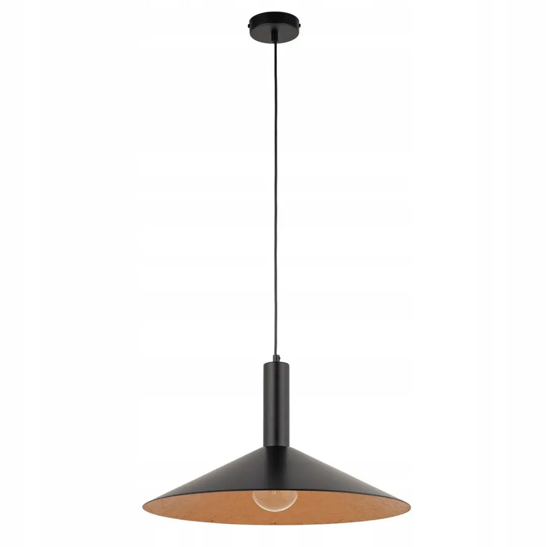 CAPRI Hanglamp Kegelvormig met Koperen Accent