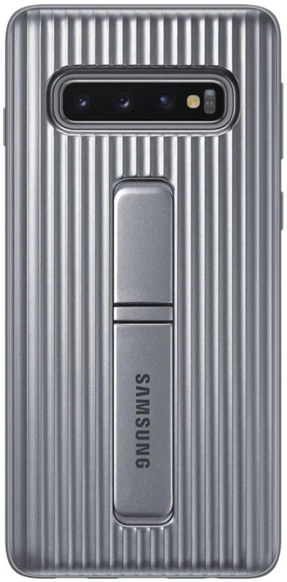 Samsung Protective Stand Cover Galaxy S10 - Zilver