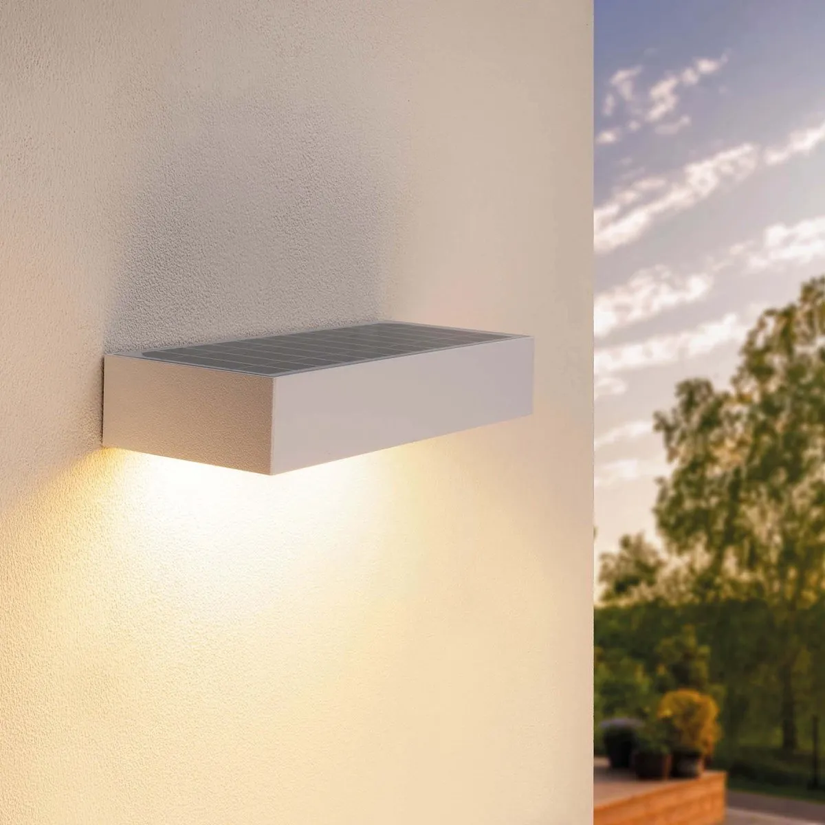 Ledvion Solar LED Wandlamp 6W 3000K IP65
