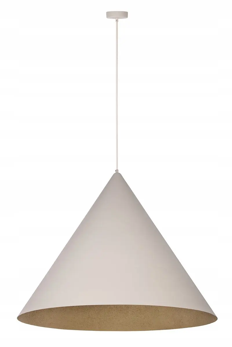 Sigma Vesuvio Hanglamp Beige/Goud L 3xE27 Plafondlamp
