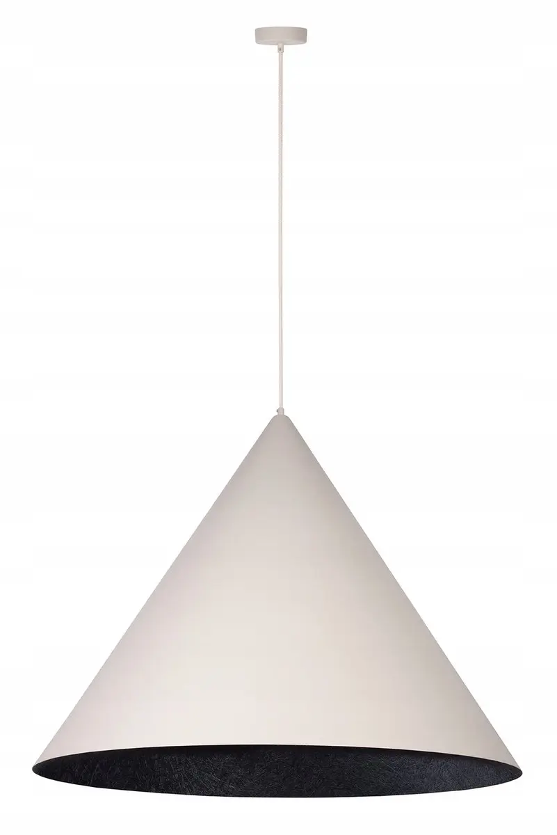 Sigma Vesuvio Hanglamp Beż/Zwart L 3xE27
