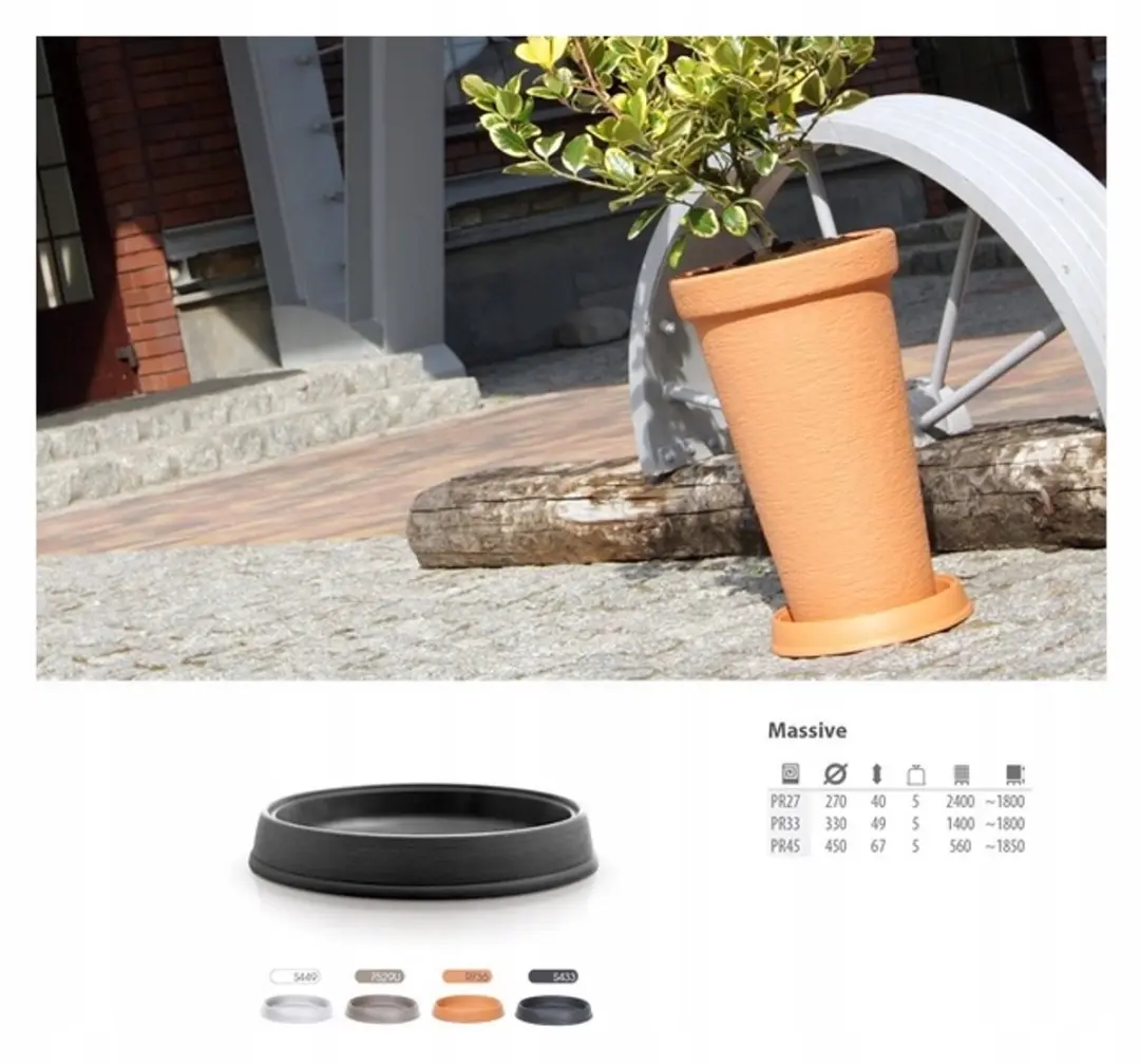 Prosperplast Massive Onderzetter 39cm Umbra