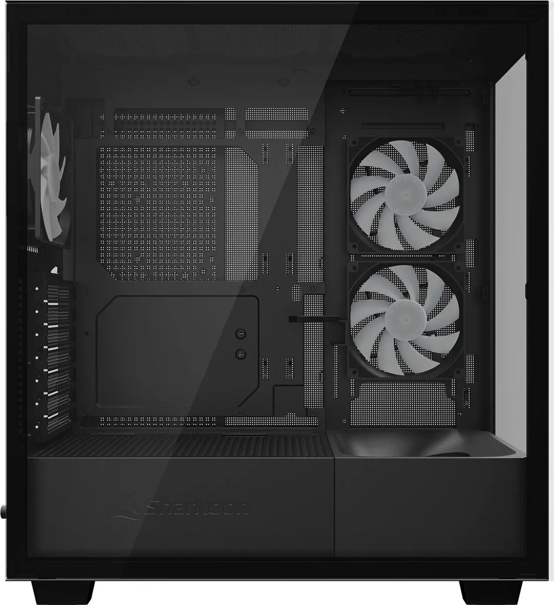 Sharkoon Rebel C60 Midtowermodel ATX - Zwart - afbeelding 6 van 6