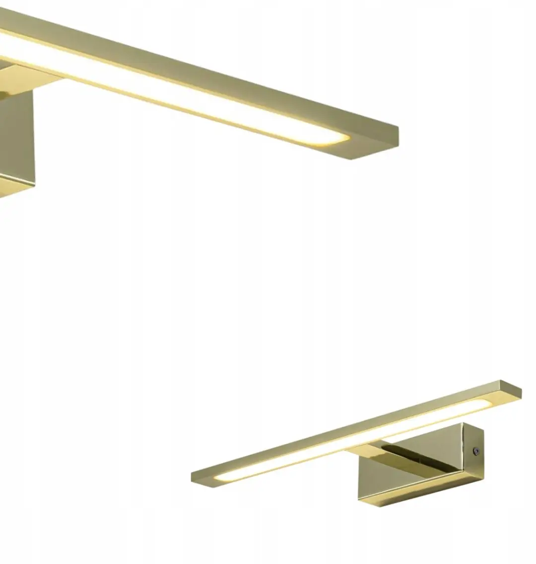ISLA LED Wandlamp Badkamer Spiegelverlichting 4000K 12W IP44 Goud 55cm