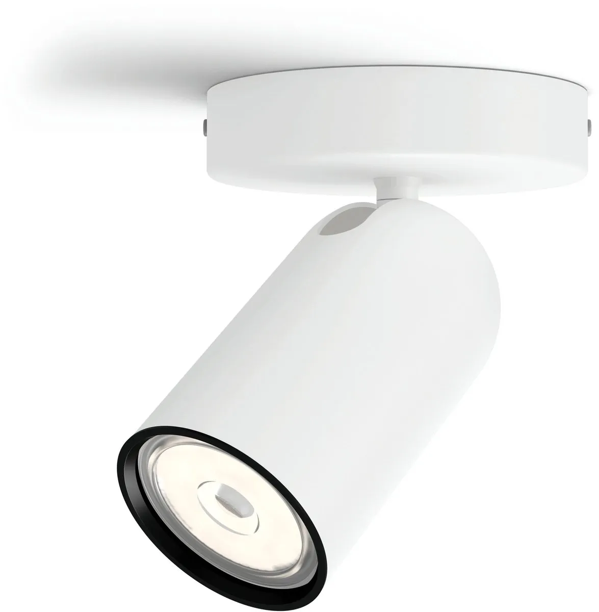 Philips LED Pongee Opbouwspot 1-lichts - Wit