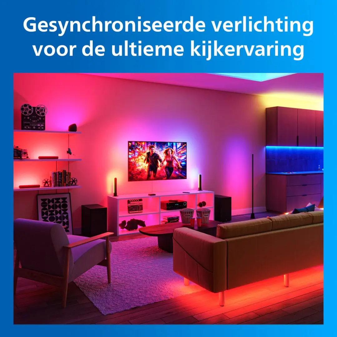 Philips HDMI 2.1 Sync Box 8K - 75"-85" - Zwart - afbeelding 4 van 6