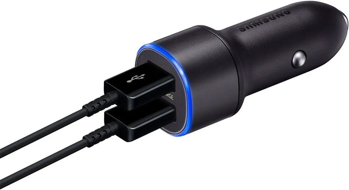 Samsung Autolader 15W EP-L1100WBEGEU - Zwart