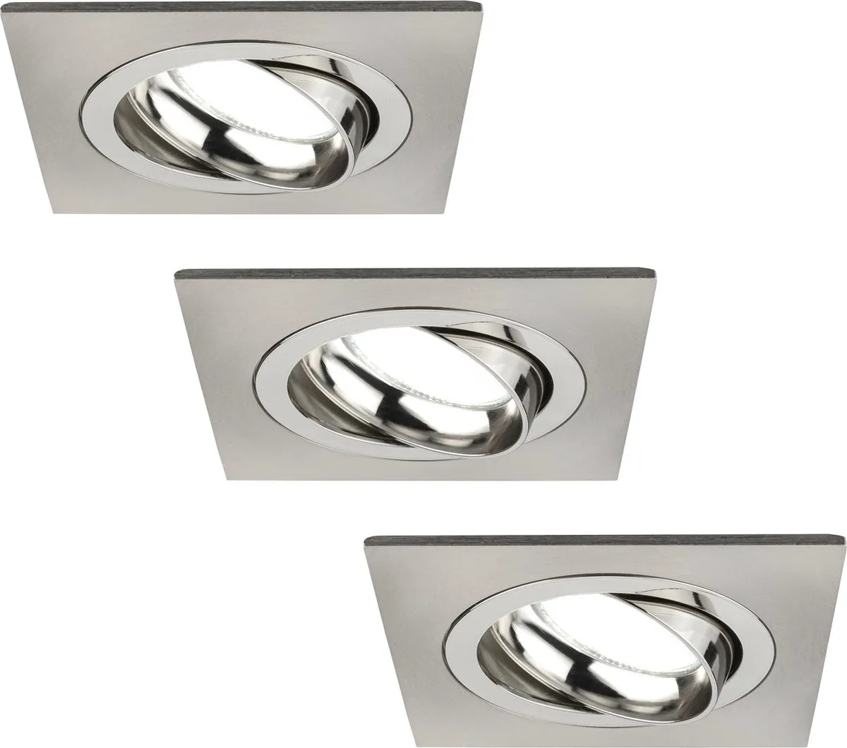 Ledvion Sevilla 3X Inbouwspot Dimbaar 3W 6500K